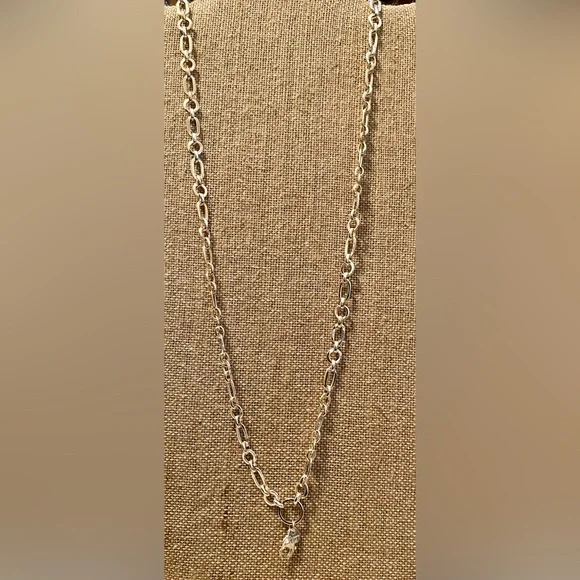 New Origami Owl Deco Custom Chain Silver 32" for Origami Owl Living Lockets - Picture 2 of 2